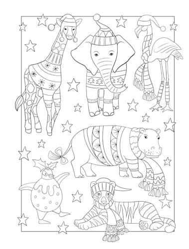 Creative Haven Christmas Cheer Coloring Book (Adult Coloring Books: Christmas)