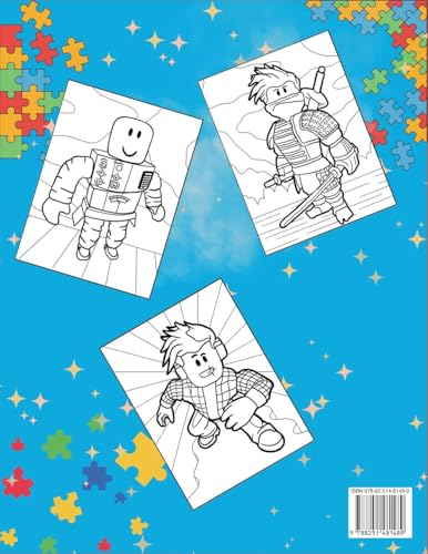 Coloring Book: Creative Block Adventures