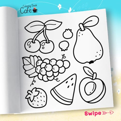 Cozy Summer: Bold & Easy Coloring Book for Adults and Teens Featuring Fun Summer Designs for Stress Relief and Relaxation (Bold and Easy Coloring Books)