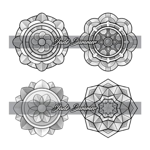 100 Mini Mandalas: A Mandala Coloring Book for Adults and Kids with Easy, Cute, and Tiny Designs for Stress Relief and Relaxation