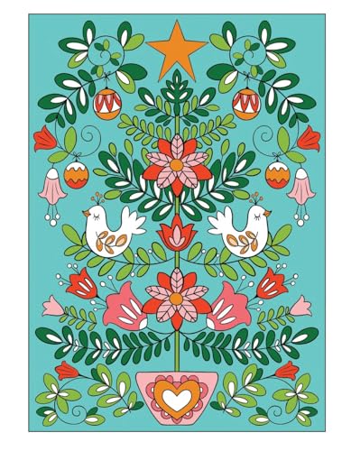 Creative Haven Christmas Cheer Coloring Book (Adult Coloring Books: Christmas)