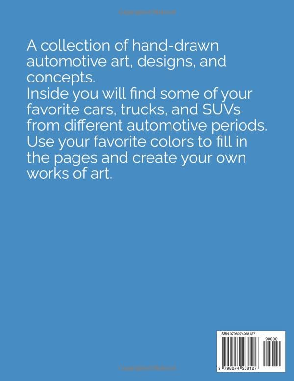 Car Dad Coloring Book