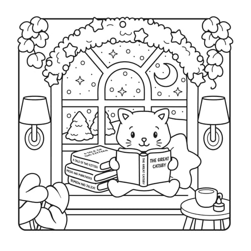 The Snuggly Winter Coloring Book (Cute and Cozy)