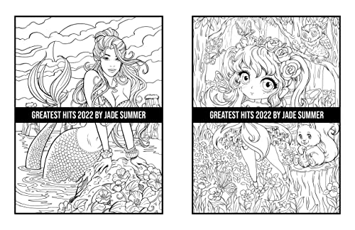 Greatest Hits: An Adult Coloring Book with the 100 Best Pages from the Jade Summer Collection