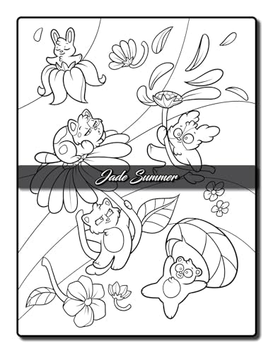 Tiny Animals Coloring Book: For Adults with Hilarious Scenes for Fun and Relaxation (Cute Animal Coloring Books)