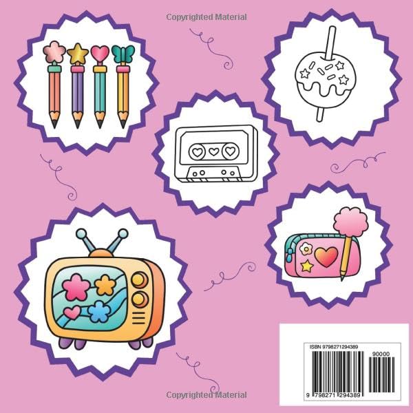 Back In The Day Coloring Book: Bold & Easy: Nostalgia for fashion, gaming consoles, collectibles, and school supplies vol.3 (BACK IN THE DAY: Nostalgia Coloring Book Bold & Easy)