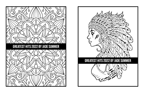 Greatest Hits: An Adult Coloring Book with the 100 Best Pages from the Jade Summer Collection