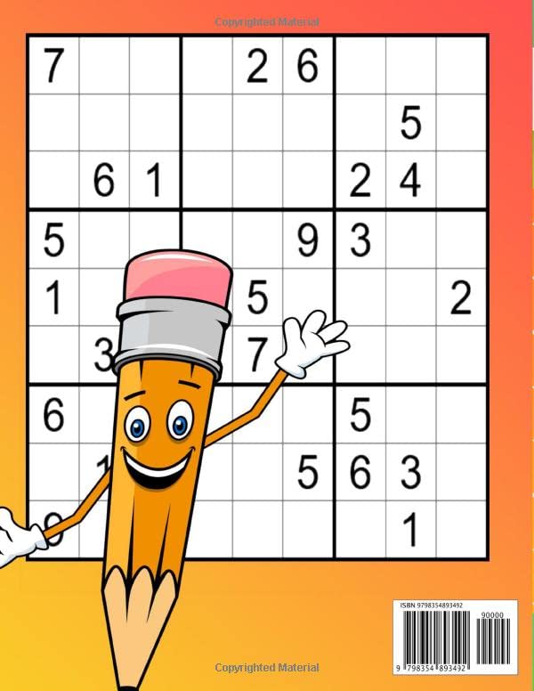 Sudoku Large Print: Sudoku Puzzle Book for Adults. Easy to Hard with full Solutions
