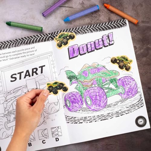 Monster Jam: It's Monster Jam! (Color & Activity with Crayons)