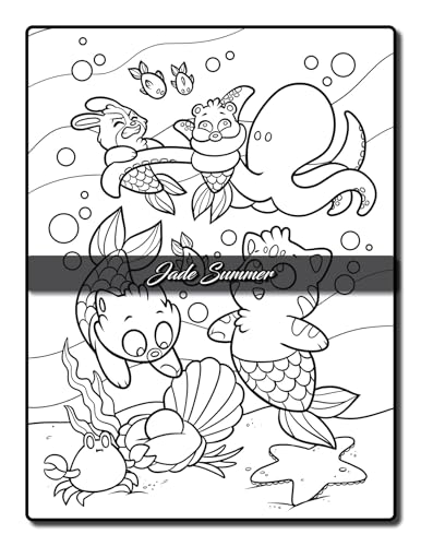 Tiny Animals Coloring Book: For Adults with Hilarious Scenes for Fun and Relaxation (Cute Animal Coloring Books)