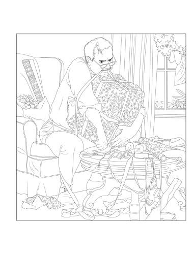 Creative Haven The Saturday Evening Post Christmas Classics Coloring Book (Adult Coloring Books: Christmas)