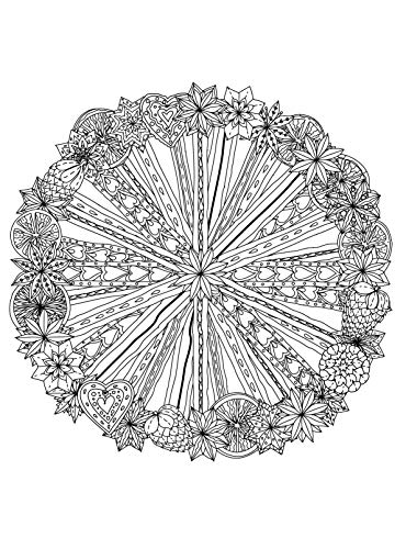 Christmas Coloring Book For Adults: Home for the Holidays - Coloring in a Winter Wonderland