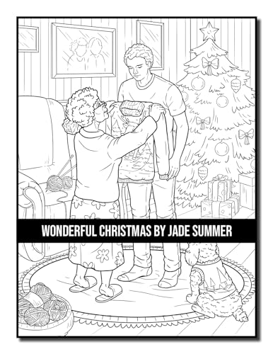Wonderful Christmas: An Adult Coloring Book with Charming Christmas Scenes and Winter Holiday Fun (Christmas Coloring Books)