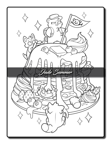 Tiny Animals Coloring Book: For Adults with Hilarious Scenes for Fun and Relaxation (Cute Animal Coloring Books)