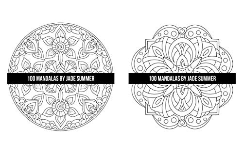 Mandala Coloring Book: For Adults with 100 Magical Mandalas