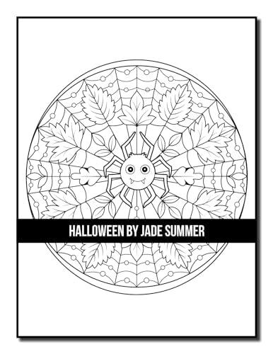 Halloween Coloring Book: For Adults with Beautiful Flowers, Adorable Animals, Spooky Characters, and Relaxing Fall Designs (Halloween Coloring Books)