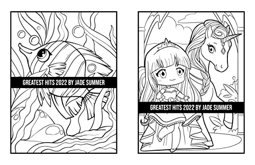 Greatest Hits: An Adult Coloring Book with the 100 Best Pages from the Jade Summer Collection