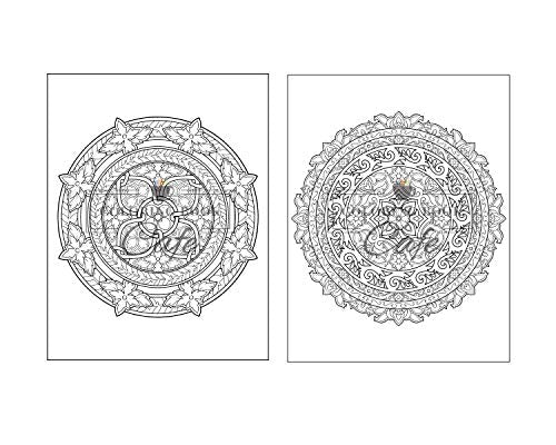 125 Mandalas: An Adult Coloring Book Featuring 125 of the World’s Most Beautiful Mandalas for Stress Relief and Relaxation