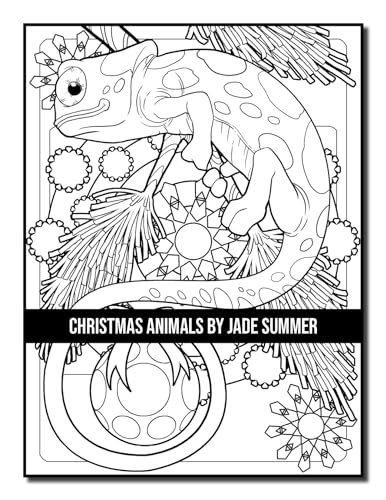 Christmas Animals: An Adult Coloring Book with Cute Holiday Animals and Relaxing Christmas Scenes (Christmas Coloring Books)