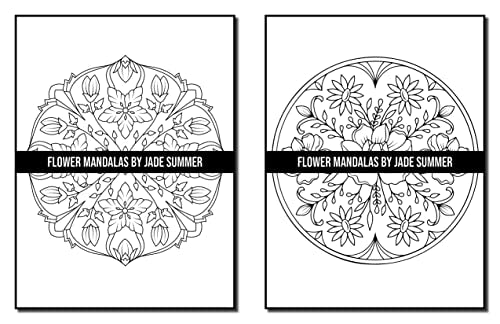 Mandala Coloring Book: For Adults with Fun, Easy, and Relaxing Mandalas