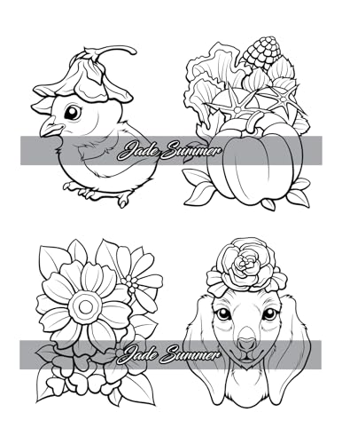Flower Crown Animals: Coloring Book for Women and Teens with Adorable Animals and Beautiful Flowers for Stress Relief and Relaxation