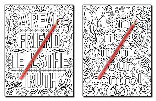 Dreams Come True: An Adult Coloring Book with Fun Inspirational Quotes, Adorable Kawaii Doodles, and Positive Affirmations for Relaxation