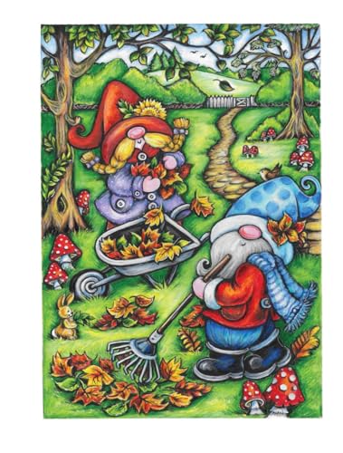 Creative Haven Gnome for the Holidays Coloring Book (Adult Coloring Books: Holidays & Celebrations)