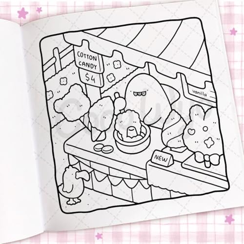 Cozy Days: Coloring Book for Adults and Kids (Cozy Spaces Coloring)