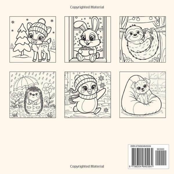 Hygge Place Coloring Book: Bold & Easy Cozy and Relaxing Designs for Adults and Teens – Simple Illustrations Inspired by Warm Scandinavian Comfort