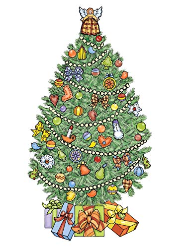 Creative Haven Christmas Trees Coloring Book (Adult Coloring Books: Christmas)