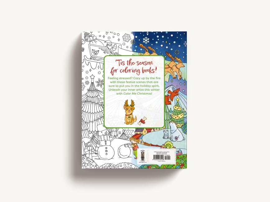 Color Me Christmas: A Festive Adult Coloring Book (Color Me Coloring Books)