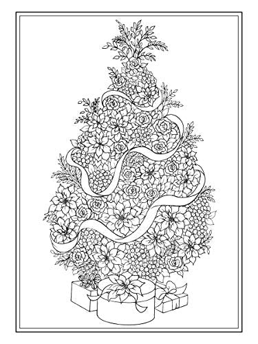 Creative Haven Christmas Trees Coloring Book (Adult Coloring Books: Christmas)
