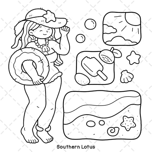 Girl Spaces: Vol.2 Coloring Book for Adults and Teens Featuring Cozy Moments and Daily Joys for Relaxation and Stress Relief (Cute & Easy Coloring)