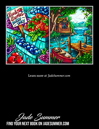 Country Summer: An Adult Coloring Book with 50 Detailed Images of Charming Country Scenes, Beautiful Rustic Landscapes, and Lovable Farm Animals (Country Coloring Books)