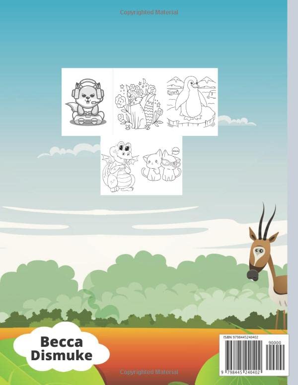 Collection of Animals Coloring Book