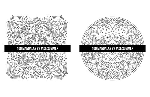 Mandala Coloring Book: For Adults with 100 Magical Mandalas
