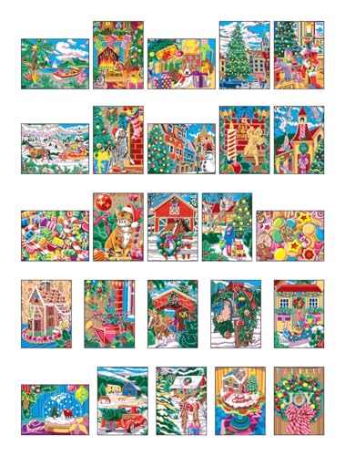 Creative Haven Christmas Color by Number (Adult Coloring Books: Christmas)