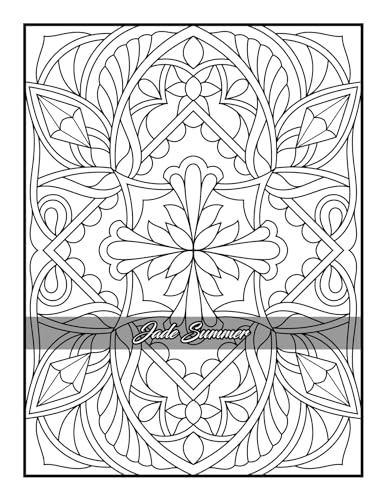 100 Amazing Patterns: An Adult Coloring Book with Fun, Easy, and Relaxing Coloring Pages