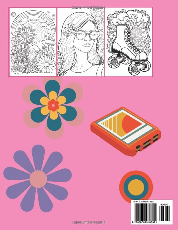 Retro '70s Coloring Adventure