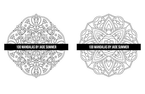 Mandala Coloring Book: For Adults with 100 Magical Mandalas