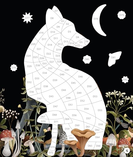 Brain Games - Sticker by Number: Enchanted Garden (24 Images to Sticker): Includes 2 Foil Sticker Sheets to Complete Each Image!