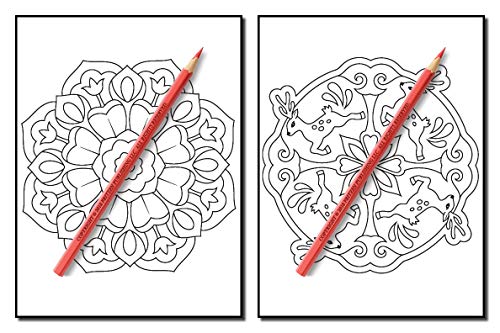 Mandalas for Beginners: An Adult Coloring Book with Fun, Easy, and Relaxing Coloring Pages (Easy Coloring Books)