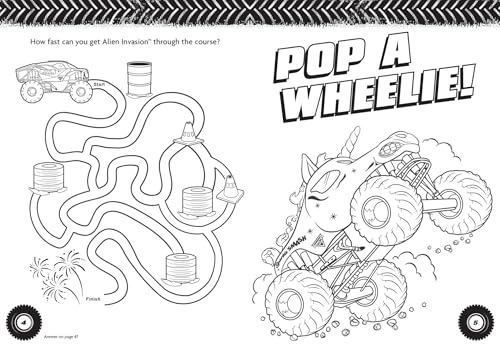 Monster Jam: It's Monster Jam! (Color & Activity with Crayons)