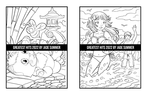 Greatest Hits: An Adult Coloring Book with the 100 Best Pages from the Jade Summer Collection