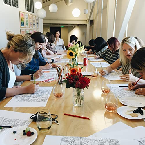 Fantastic Cities: A Coloring Book of Amazing Places Real and Imagined