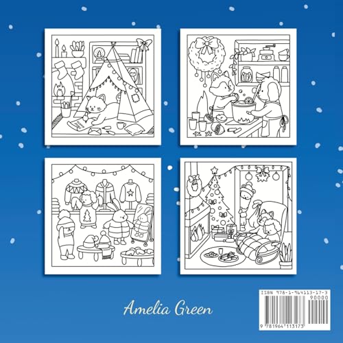 Cozy Winter: Cute & Comfy Coloring Book