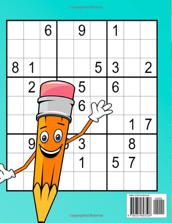 Sudoku book. Medium level: Puzzles & Solutions, Easy to Hard Puzzles for Adults