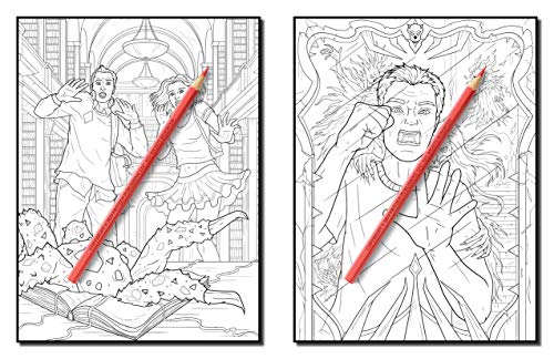 Nightmare: A Horror Coloring Book with Terrifying Monsters, Evil Women, Dark Fantasy Creatures, and Gothic Scenes for Relaxation