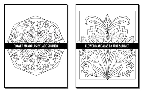 Mandala Coloring Book: For Adults with Fun, Easy, and Relaxing Mandalas