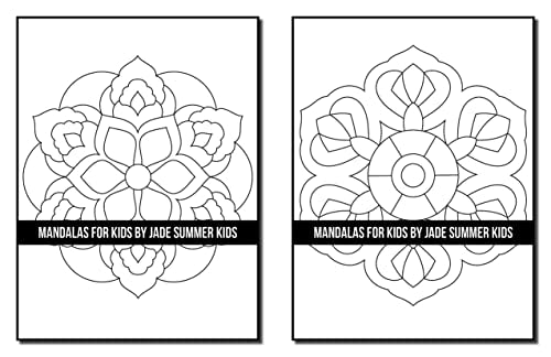 Mandala Coloring Book: For Kids with Fun, Easy, and Relaxing Mandalas for Boys and Girls
